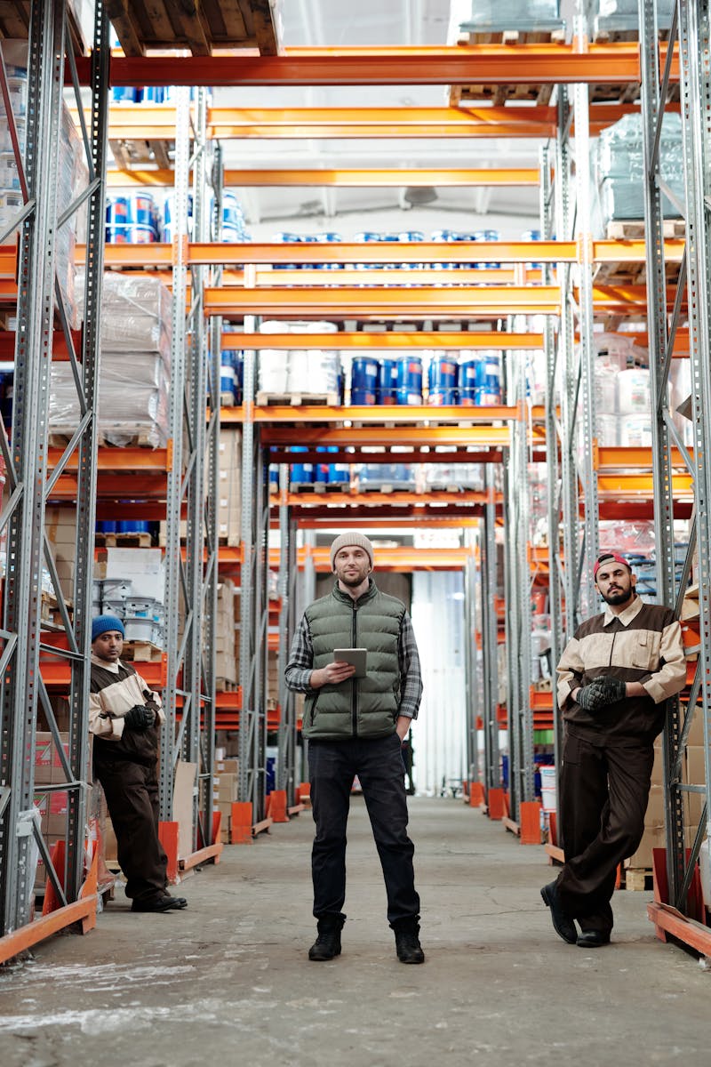 Delivery and logistics illustration