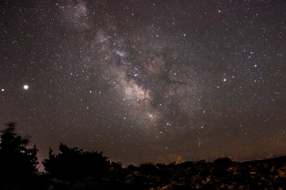 Free Photo of Starry Night Sky Stock Photo