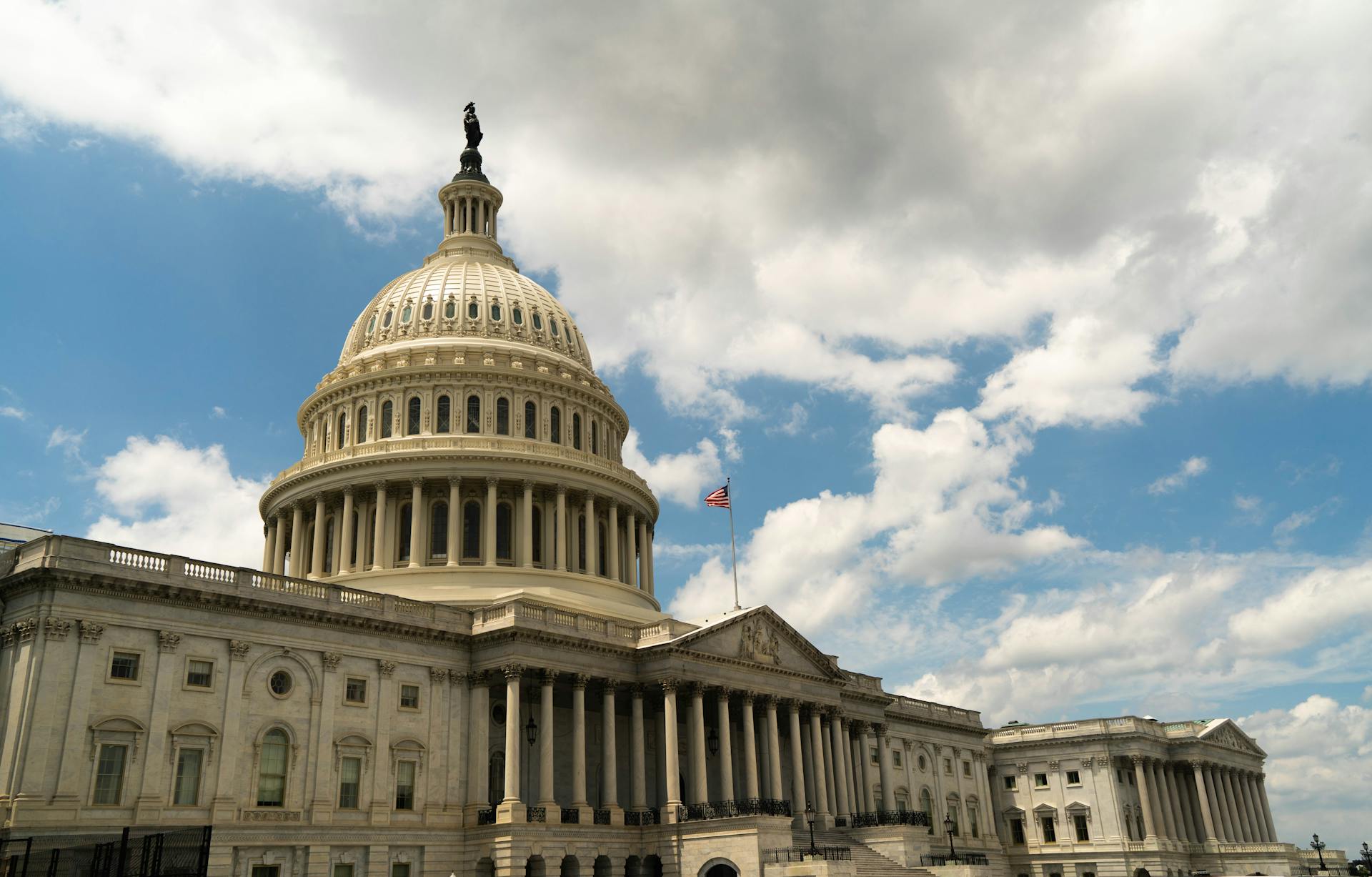 United States Capitol Building Under the Sky