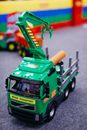 Green and Black Truck Toy