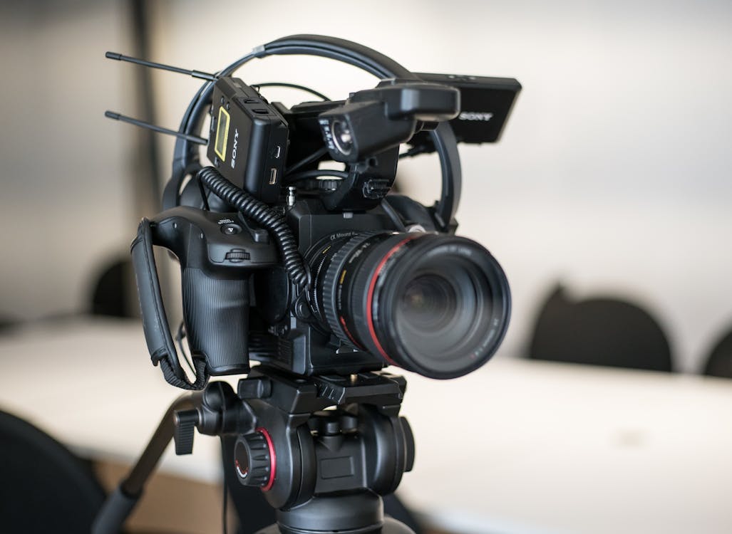 A Black Video Camera · Free Stock Photo