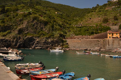 五漁村, 地中海, 歐洲 的 免費圖庫相片