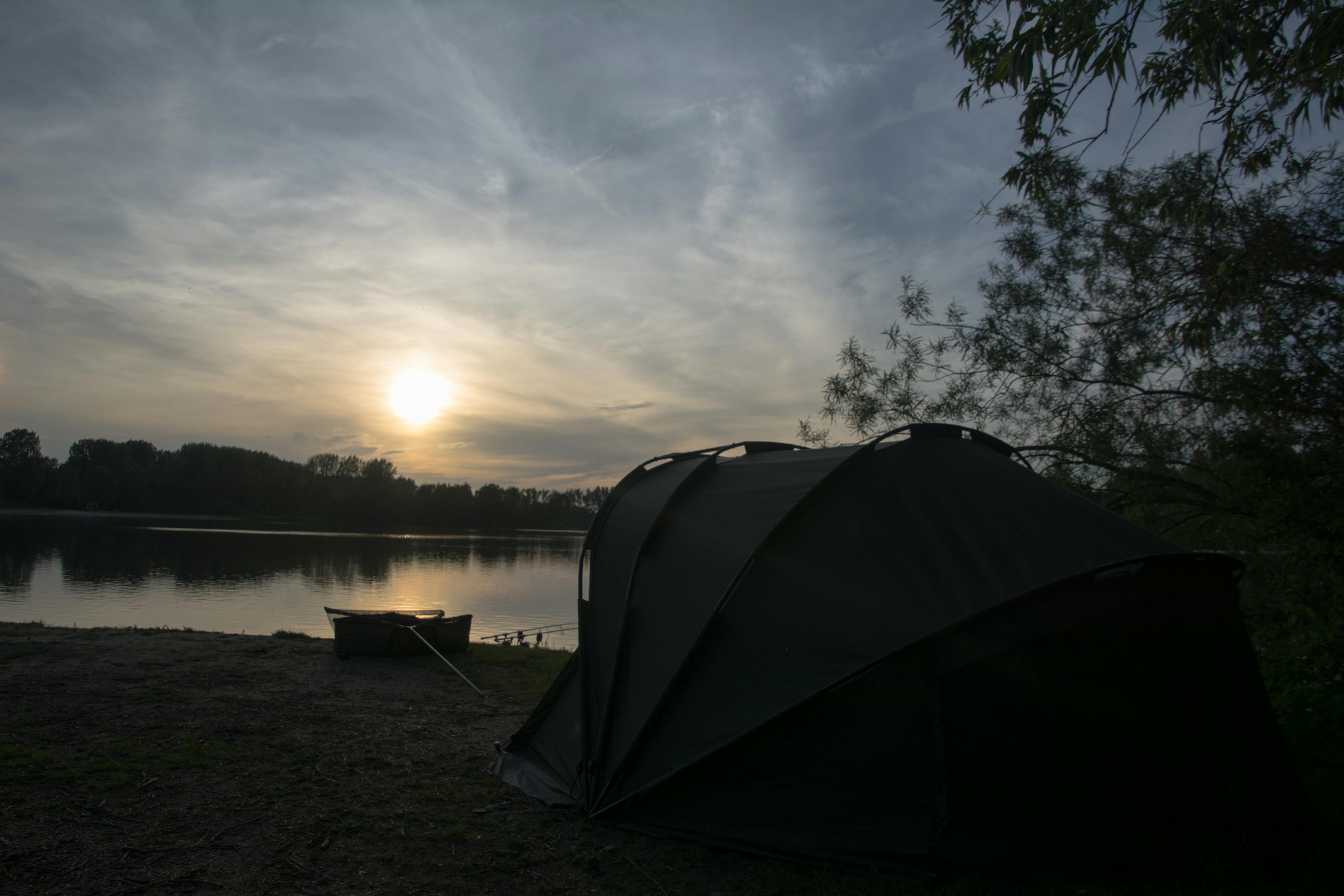 Free stock photo of carp fishing, carpfishing, night fishing