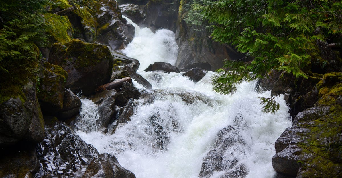 Glidden Rapids waterfall