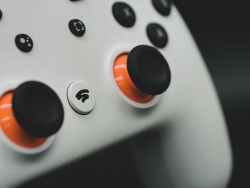 White Game Controller