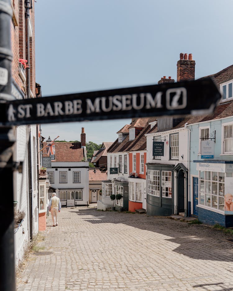 Outdoor Museum Entrance In England