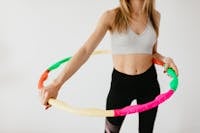 Mobile fitness app interface