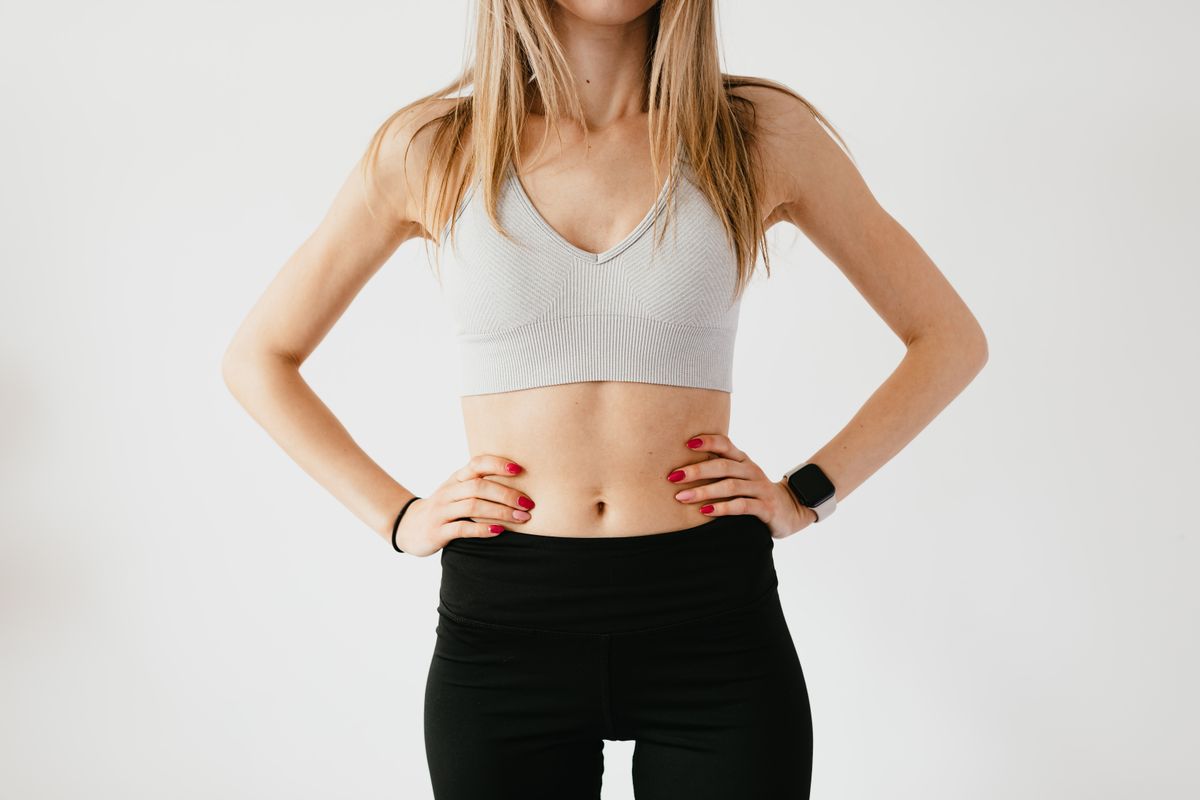Woman planning a tummy tuck after pregnancy