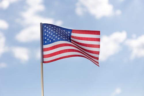 คลังภาพถ่ายฟรี ของ ความรักชาติ, ธงชาติอเมริกา, วันประกาศอิสรภาพ