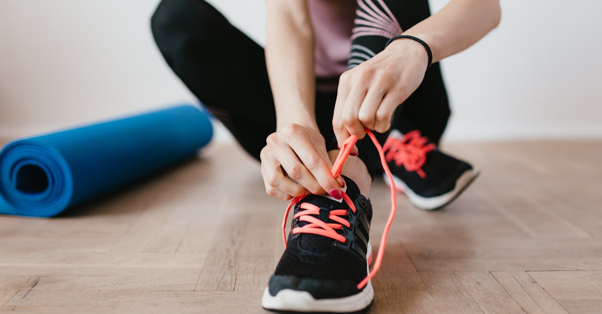 How to tie shoes so you can slip on