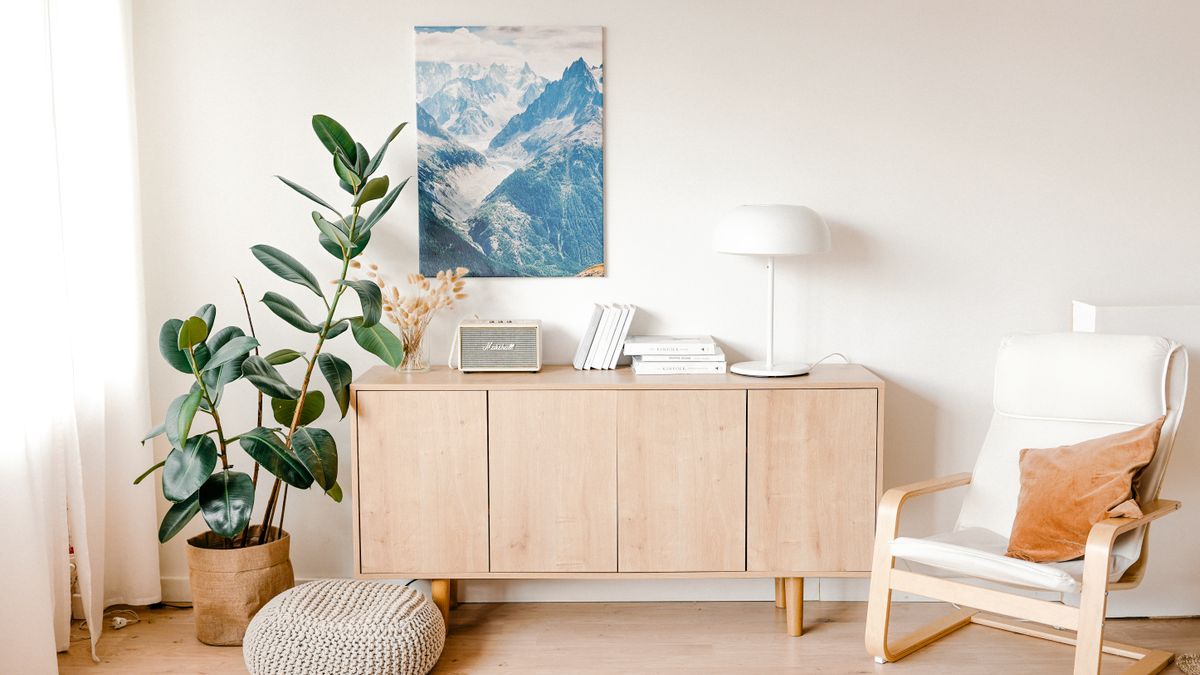 Décoration intérieure tendance - illustration