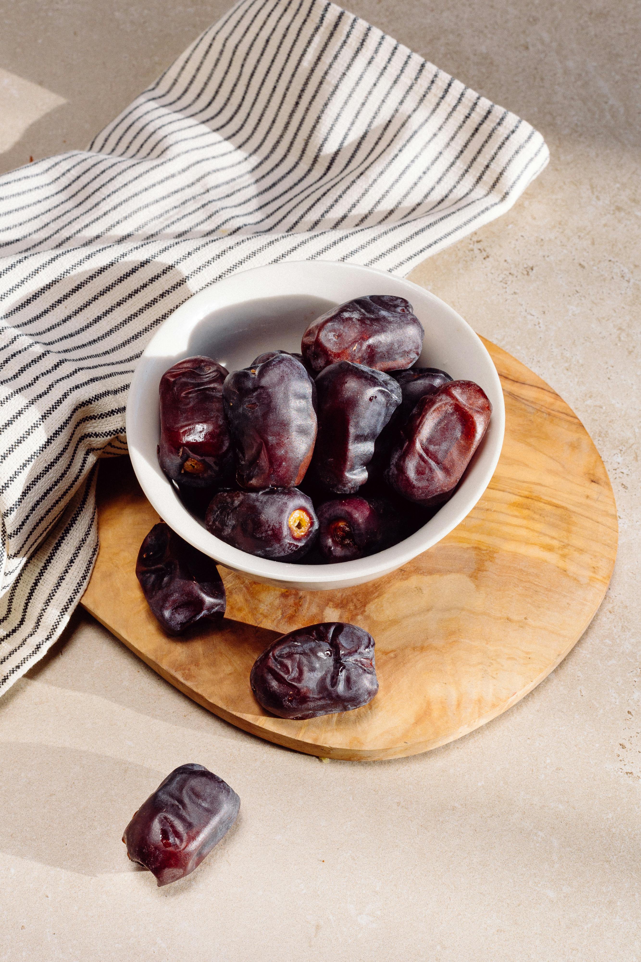 A Dates on Ceramic Bowl · Free Stock Photo