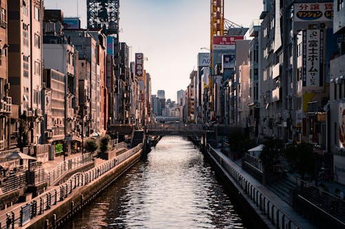 Ilmainen kuvapankkikuva tunnisteilla dotonbori, japani, joki