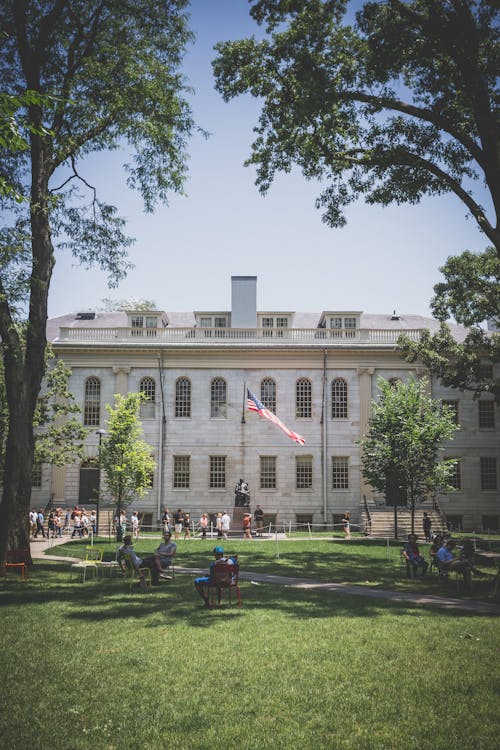 Gratis stockfoto met amerikaanse vlag, bomen, Boston