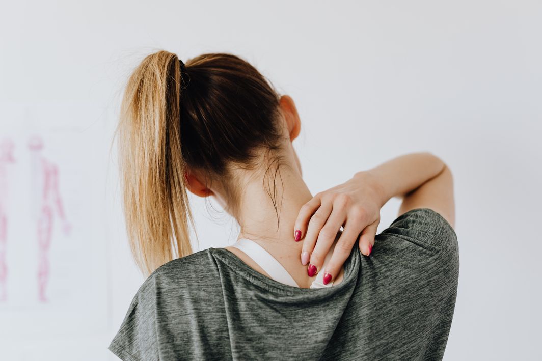 Woman practicing wellness for natural hormone balance and health