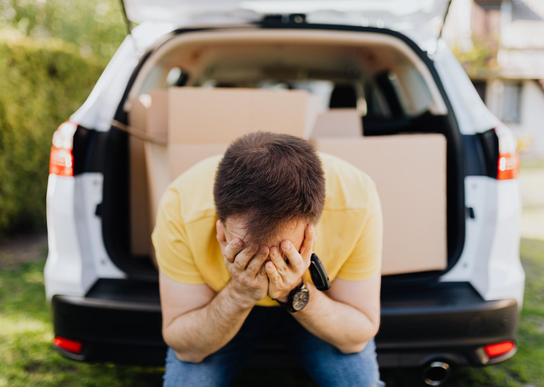 Professional removals crew at work — house removals Edinburgh