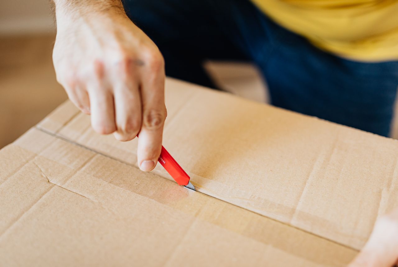 Packing services Faifley — removals work in progress