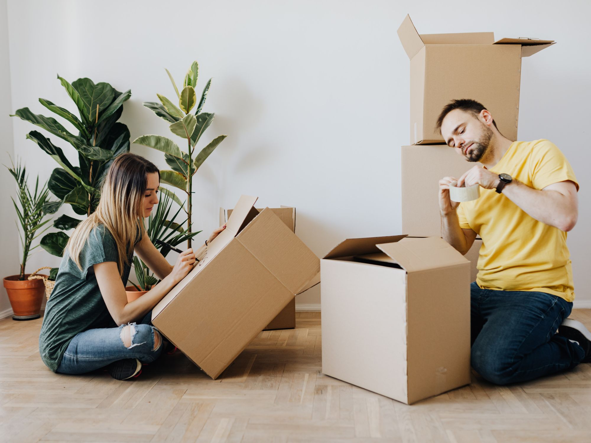 Packing & Materials in Acton Vale, West London — professional packers wrapping and boxing belongings