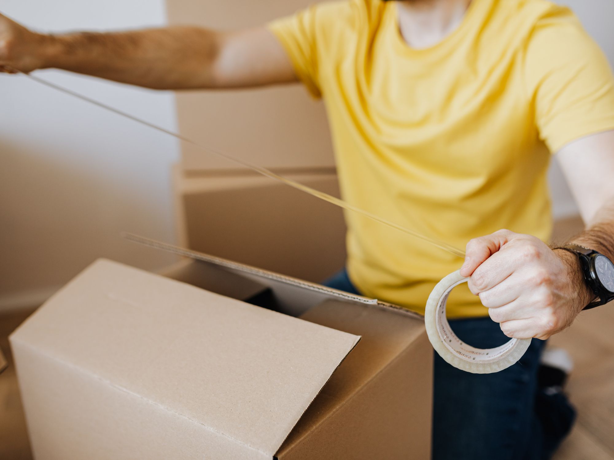 Packing & Materials in Uxbridge, West London — professional packers wrapping and boxing belongings