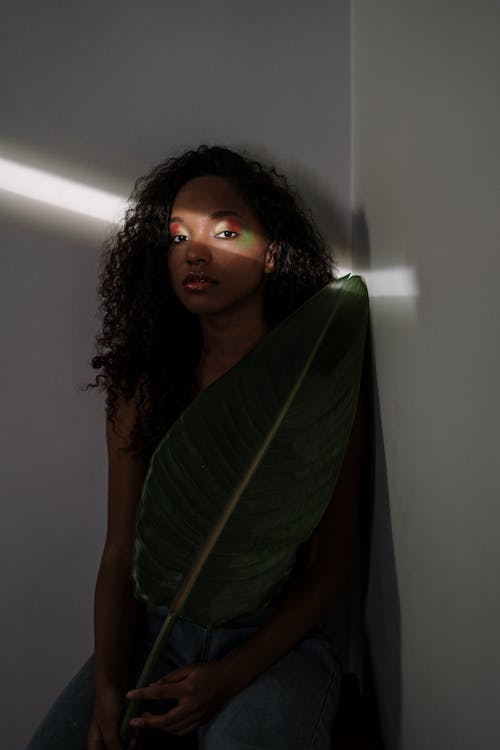 アフリカの女の子, 光, 光の効果の無料の写真素材