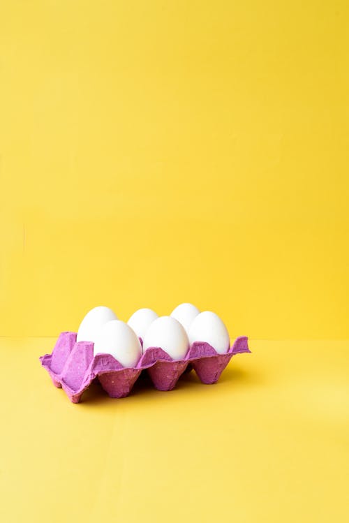 Gratis stockfoto met eierdoos, eieren, eten