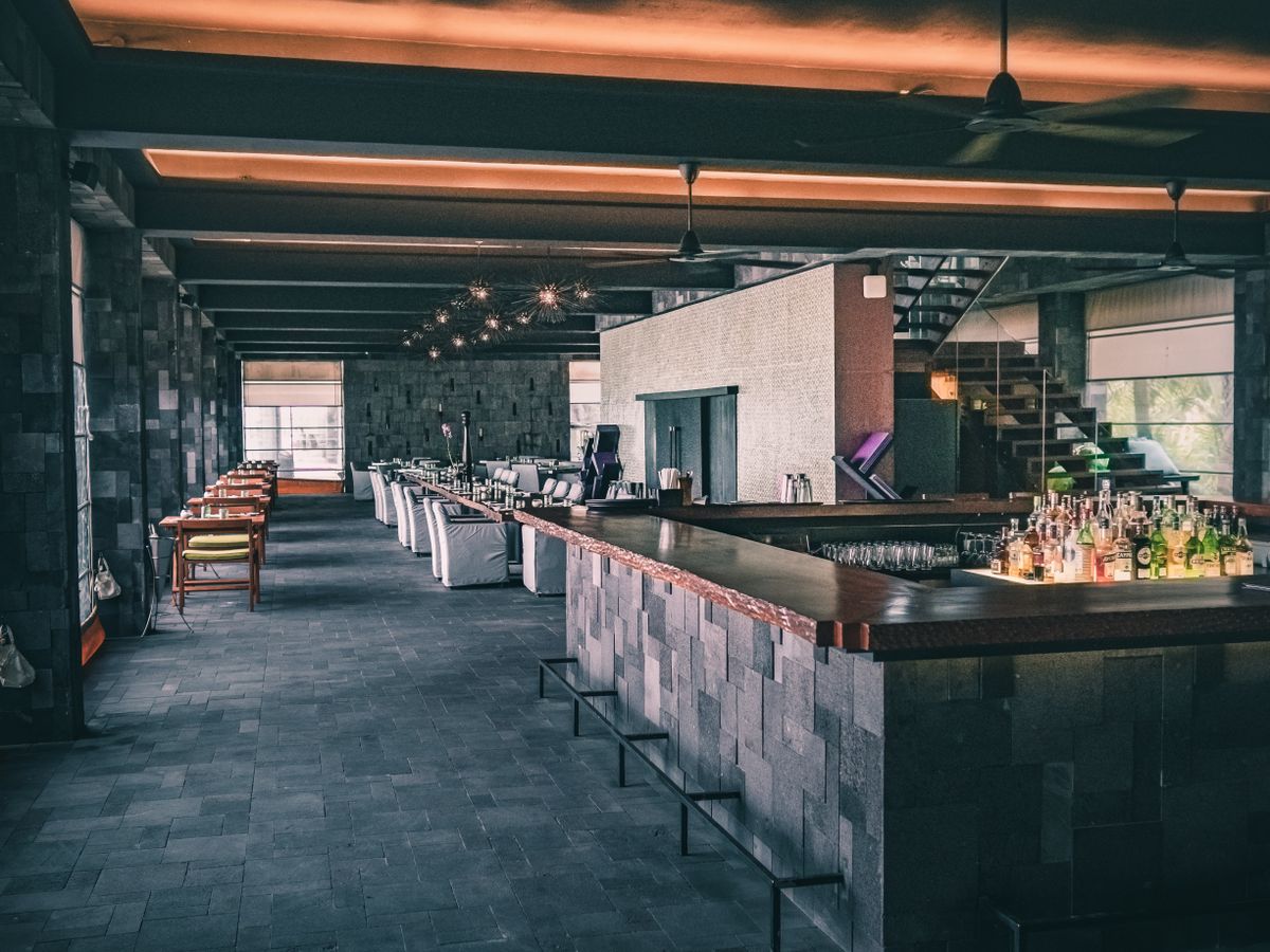 Interior of a Restaurant
