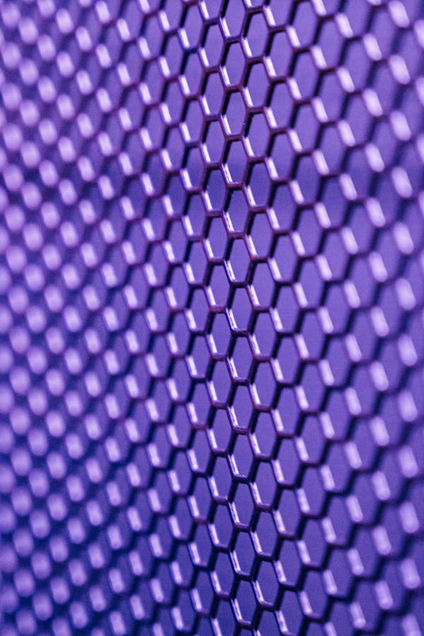 Abstract metallic mesh texture