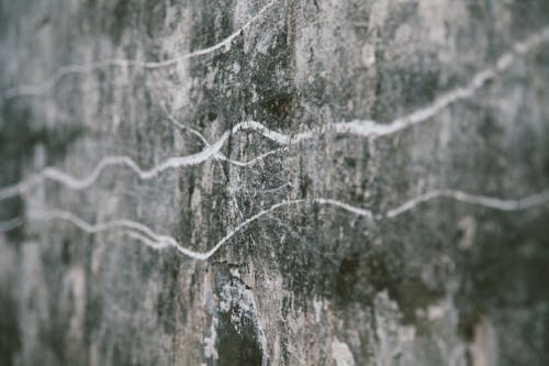 Old grungy wall with cracked texture