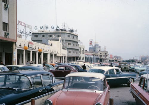 Busy Street in 1960s