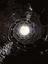 Famous deep well of Quinta da Regaleira