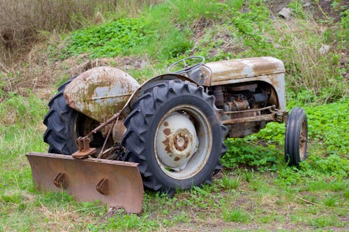 Foto stok gratis traktor