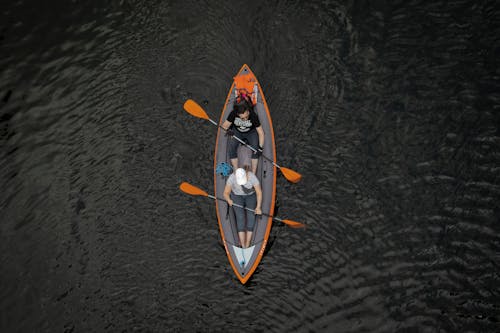 Gratis lagerfoto af antenne, båd, droneoptagelse