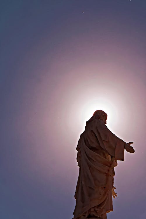 Foto profissional grátis de cielo, contra a luz, estatua