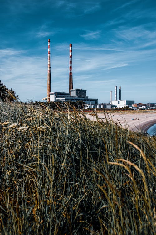 Exhaust Pipes of the Factory