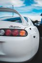 Photo of White Toyota Supra