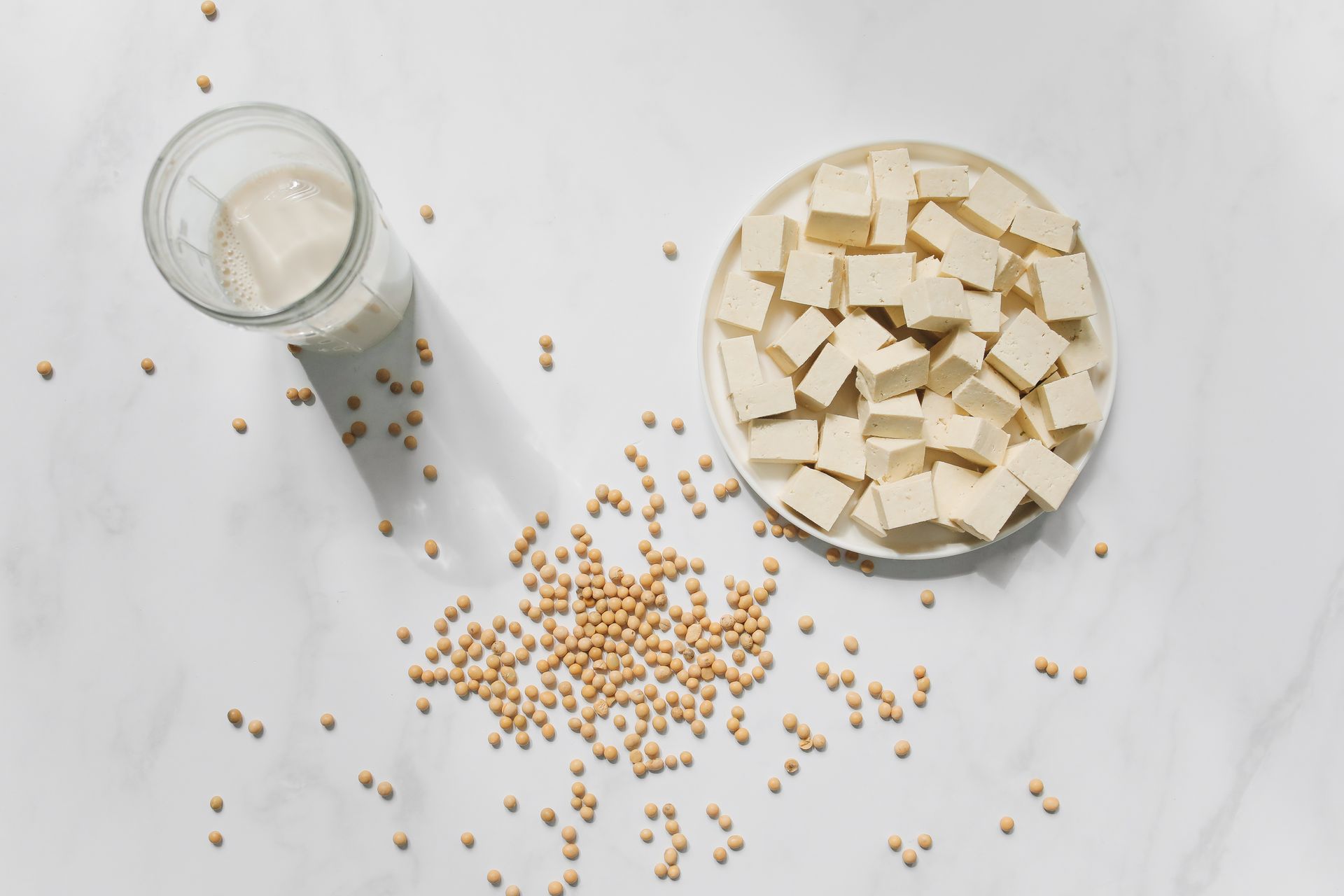 Photo Of Sliced Tofu On Bowl