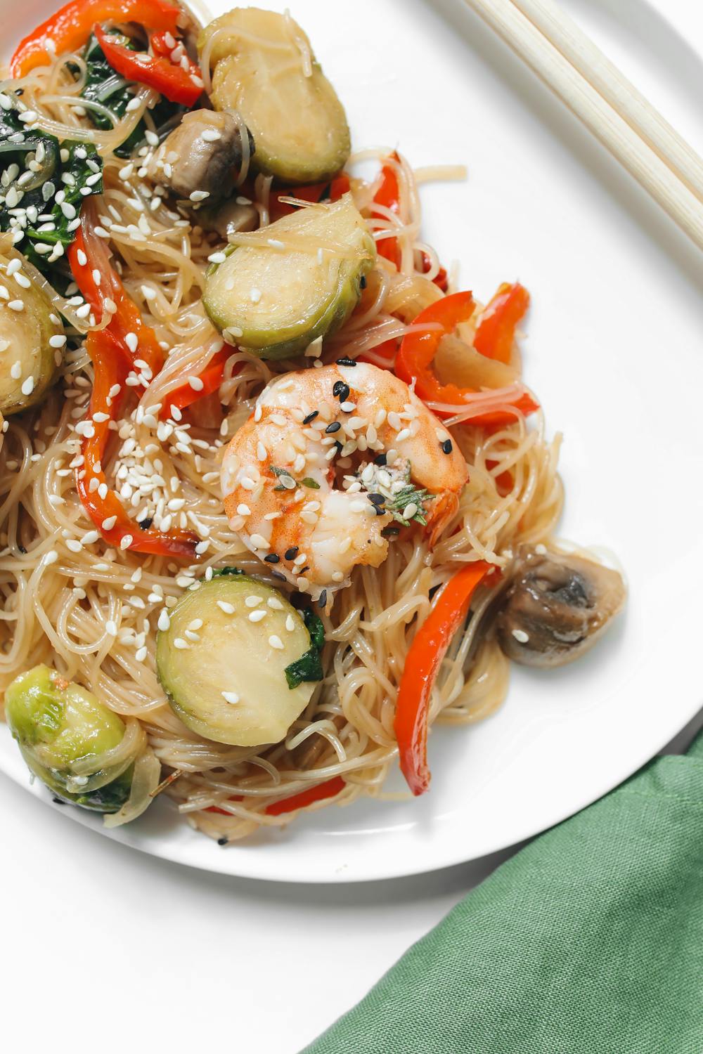 Spicy Shrimp and Zucchini Noodles