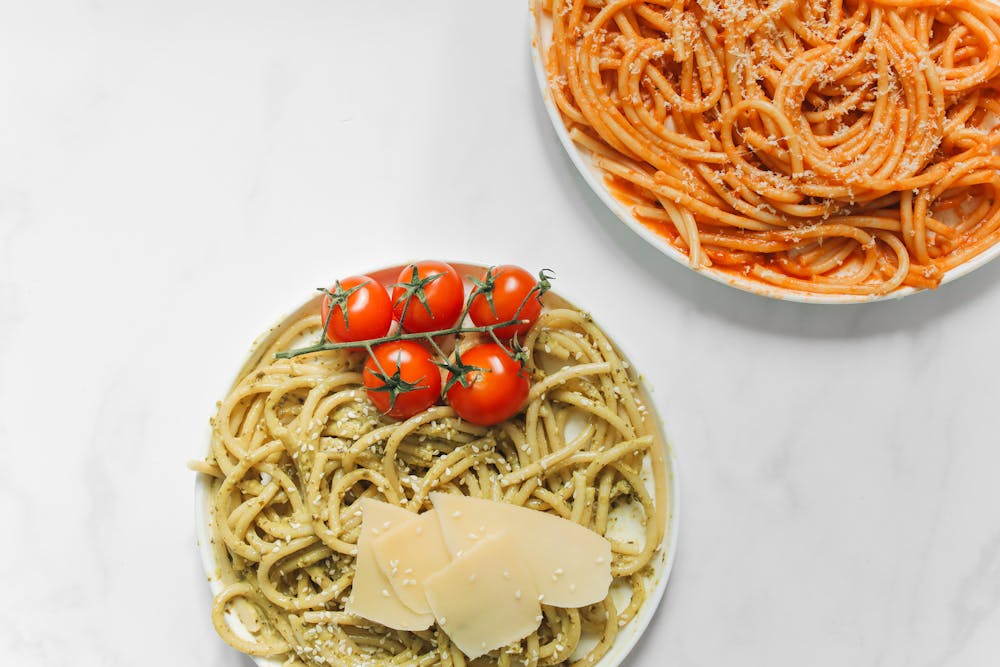 Gnocchi with Pesto and Cherry Tomatoes