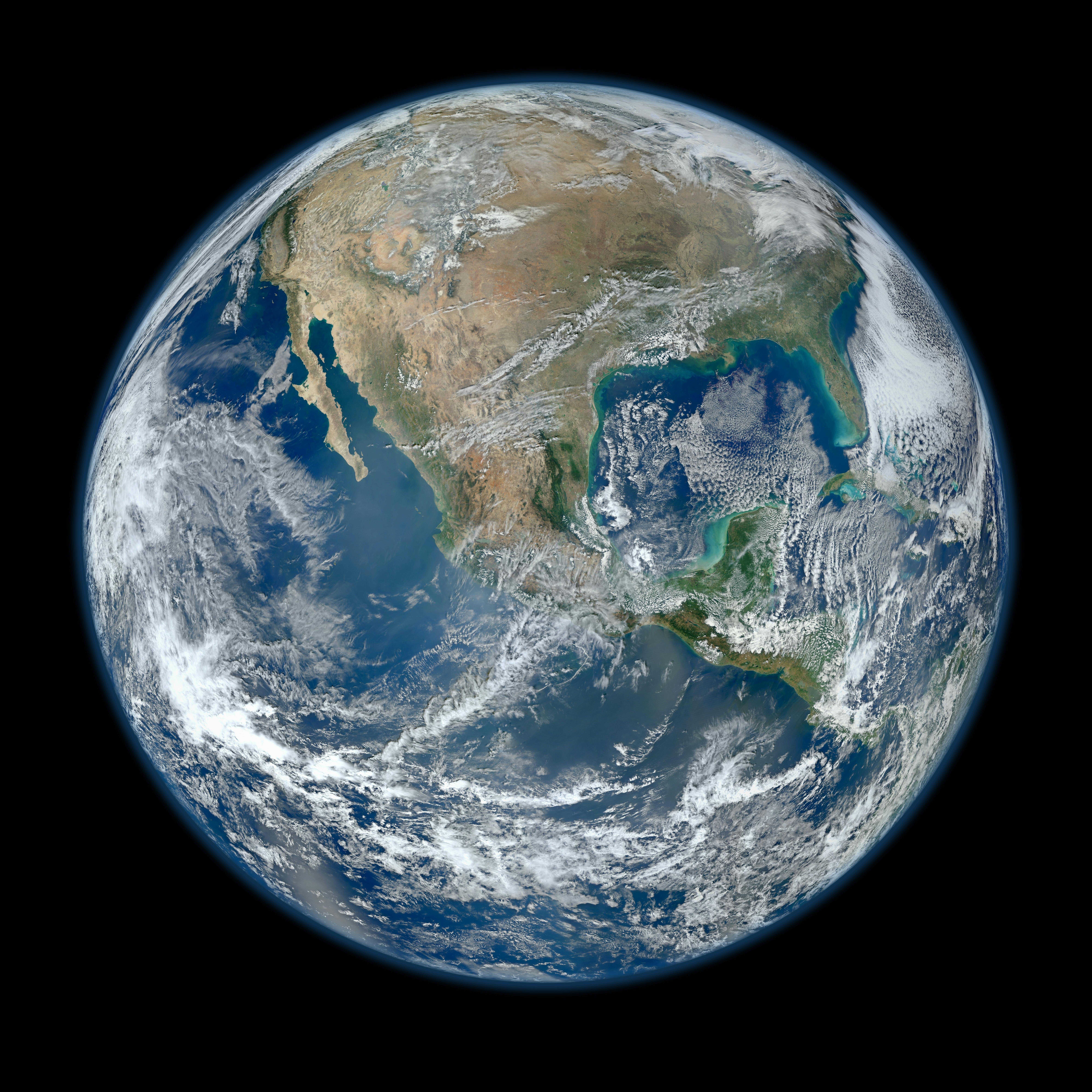 Planet Earth Close Up Photo Free Stock Photo