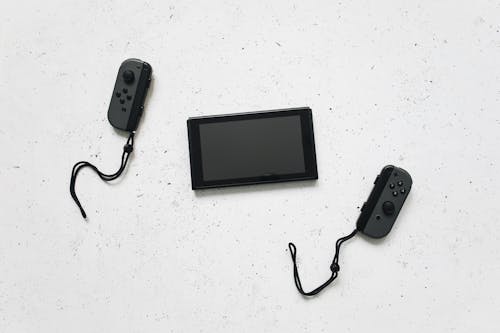 Free Black and Silver Nintendo Switch Stock Photo