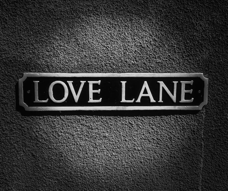 Free stock photo of love, sign, street sign Stock Photo