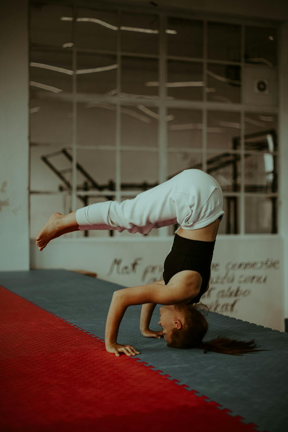 Yoga headstand