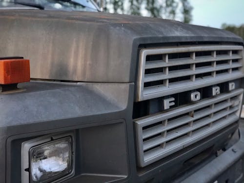 Free stock photo of ford truck, grill Stock Photo
