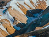 Brown and White Rocky Mountain