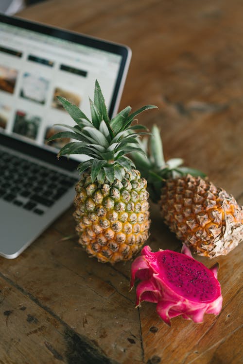 Gratuit Photos gratuites de ananas, fruit du dragon, fruit tropical Photos