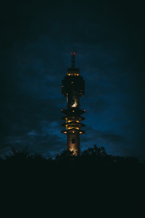A View of the Kaknas Tower Located in Stockholm