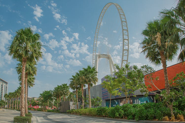 A View Of The Ain Dubai In United Arab Emirates