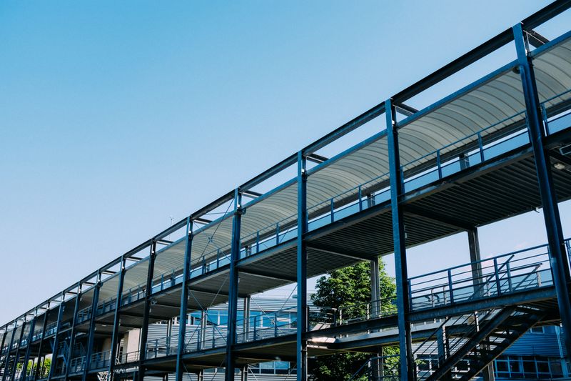 Elevated Steel Walkway
