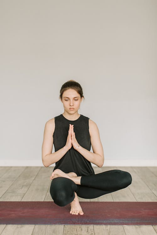 
A Woman Meditating