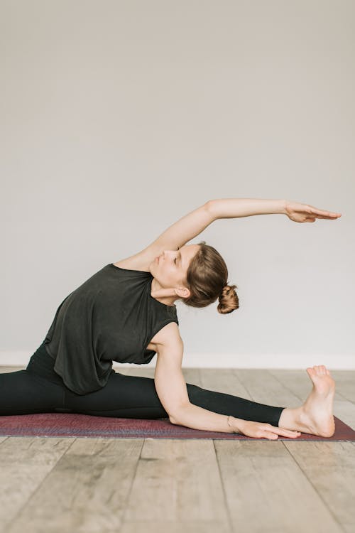 Woman Doing a Yoga Pose